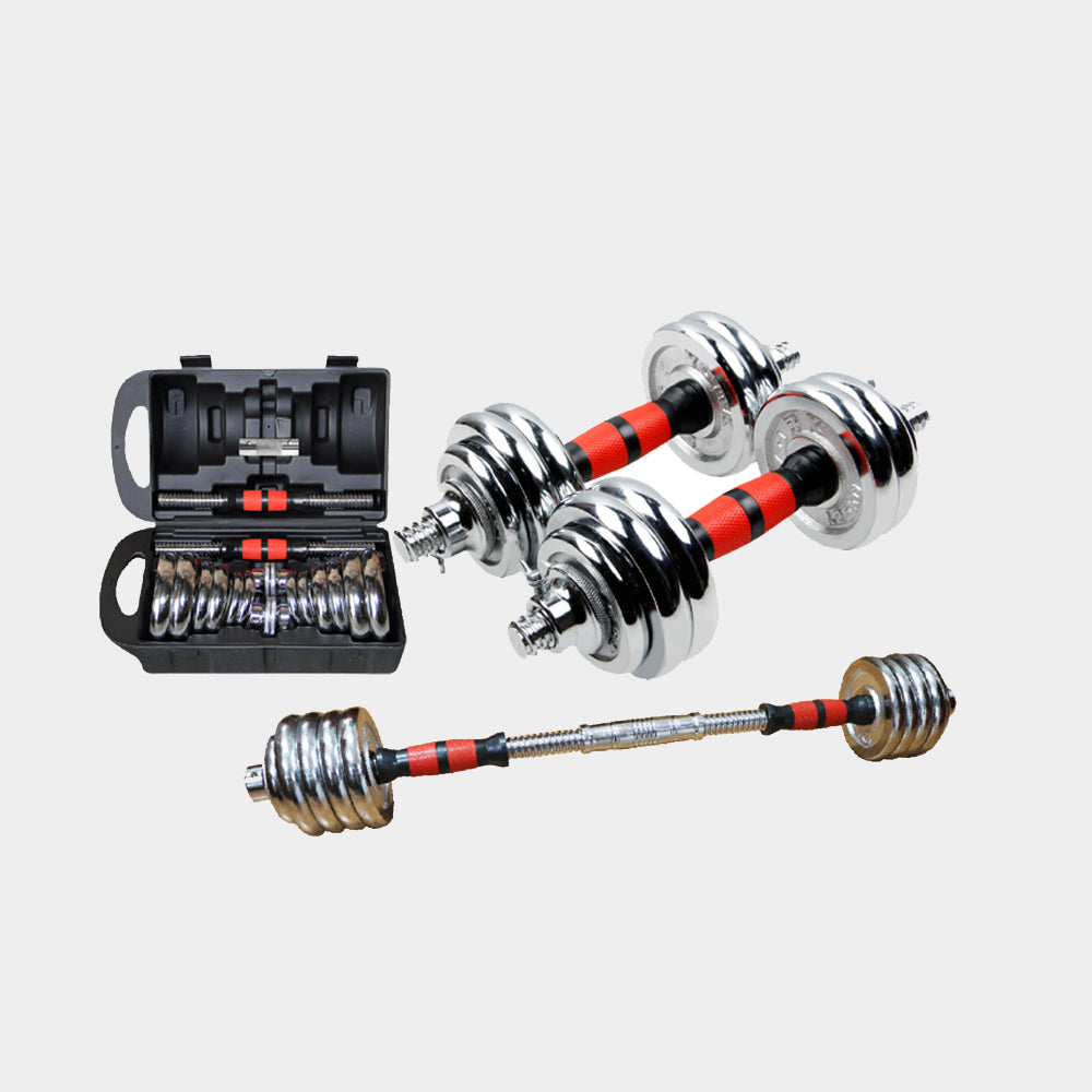Hardcore Chrome Dumbbell Set