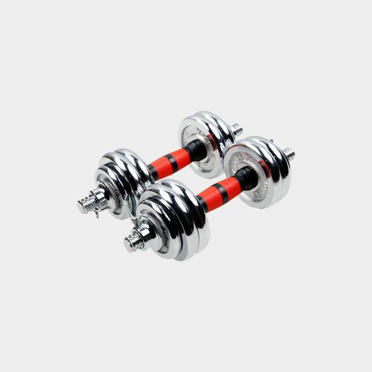 Hardcore Chrome Dumbbell Set